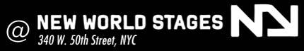 @ New World Stages, NYC